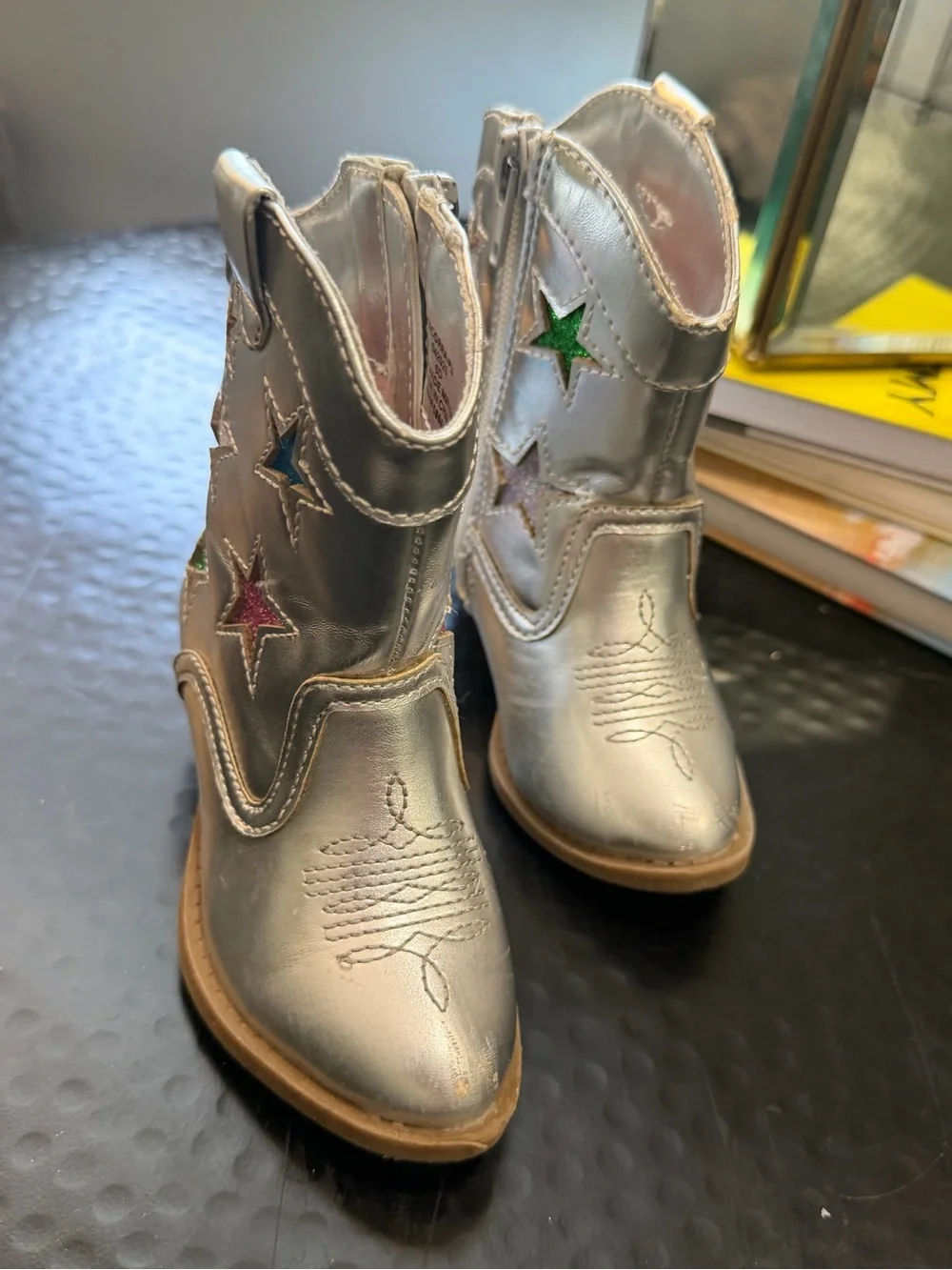 Tucker + Tate shiny silver